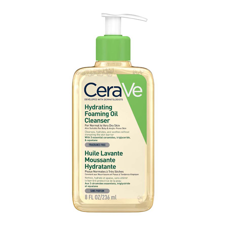 شوینده روغنی سراوی_Cerave Hydrating Foaming Oil Cleanser