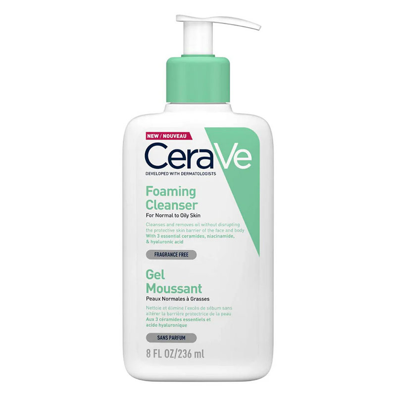 ژل فومی شستشوی سراوی مدل Foaming Cleanser_مناسب پوست نرمال  تا چرب