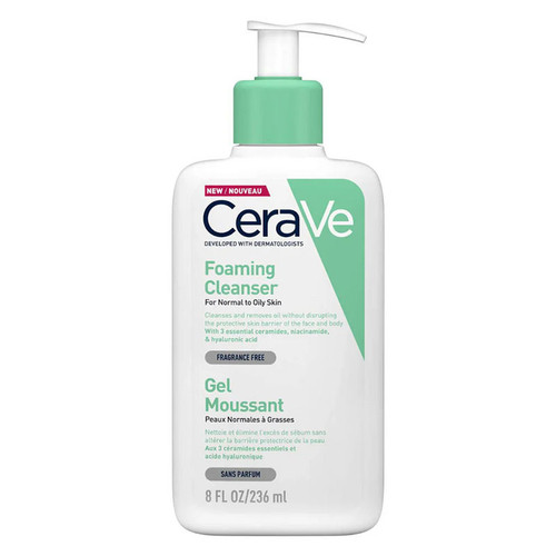 ژل فومی شستشوی سراوی مدل Foaming Cleanser_مناسب پوست نرمال تا چرب