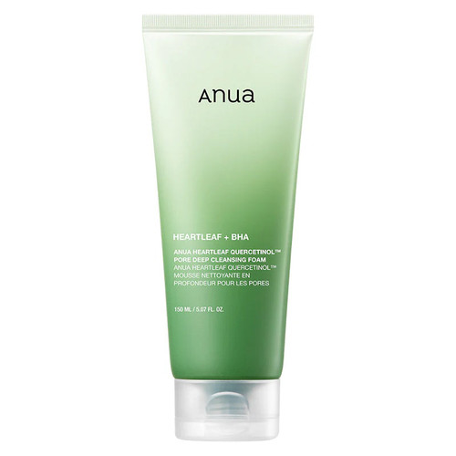 فوم شستشوی آنوا-Anua مدل Heartleaf + BHA – پاک کننده عمیق منافذ