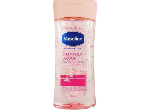 روغن بدن روشن کننده وازلین حاوی ویتامین B3 حجم 200ml