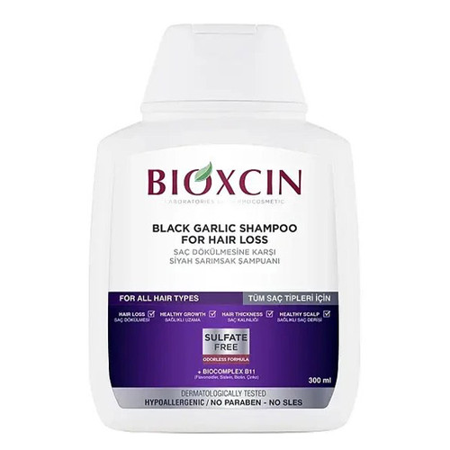 شامپو ضد ریزش سیر سیاه بیوکسین Bioxcin Black Garlic Shampo