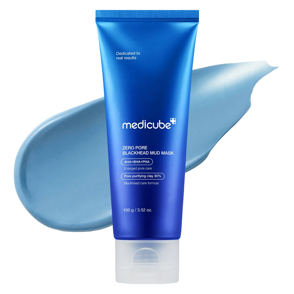 ماسک خاک رس مدی کیوب پاک‌کننده منافذ و جوش سرسیاه Zero Pore Blackhead Mud Mask
