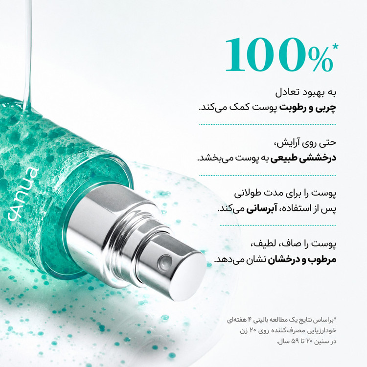 اسپری میست آبرسان PDRN و هیالورونیک اسید آنوا